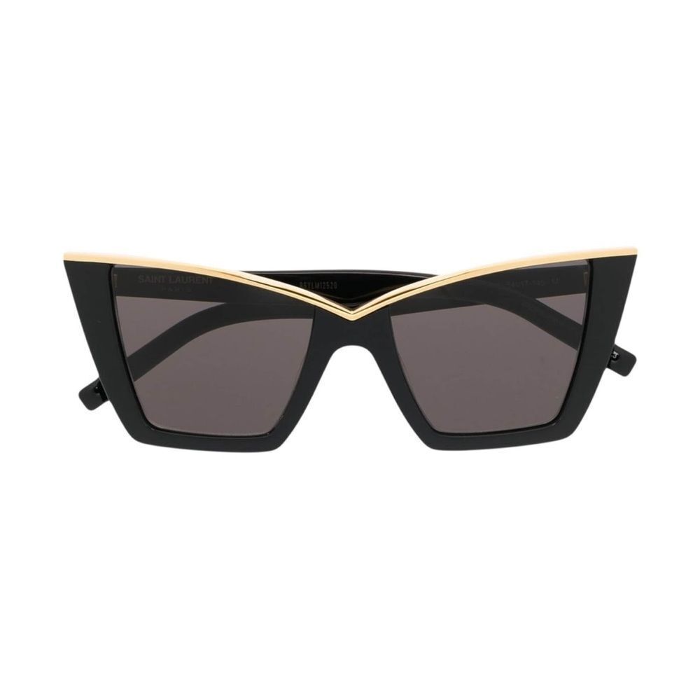 LAST CHANCE Cat-eye acetate and gold-tone sunglasses - Picture 4 of 6